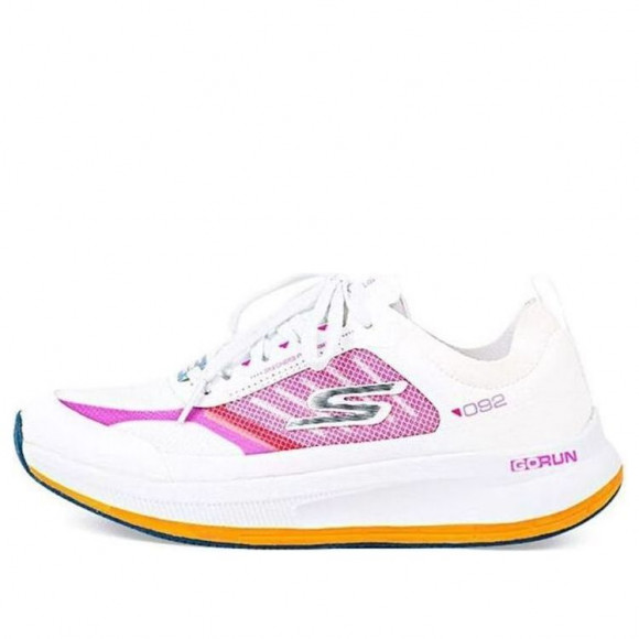 (WMNS) Skechers Go Run Pulse Fast Stride 'White Pink' - 128658-WMLT