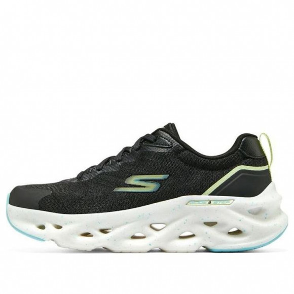 (WMNS) Skechers Go Run Swirl Tech 'black' - 128794-BKLM