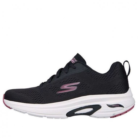 (WMNS) skechers the Go Run 'Black' - 128953-BKRS