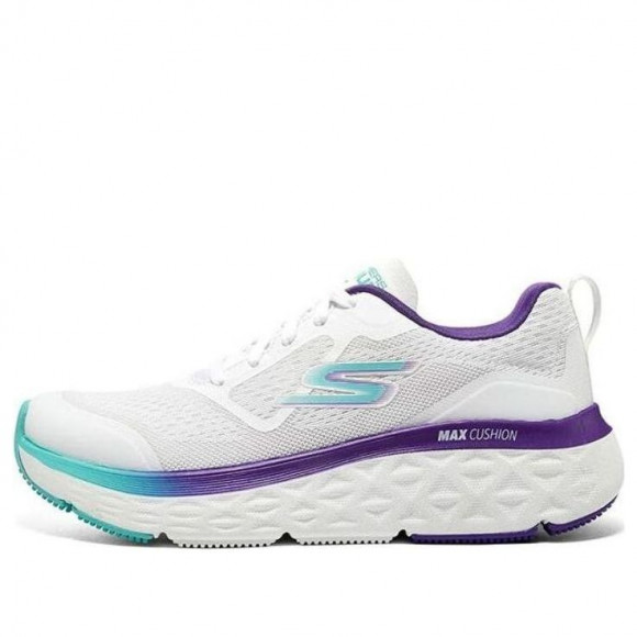 (WMNS) Skechers Max Cushioning Delta 'White Purple Blue' - 129126-WPR