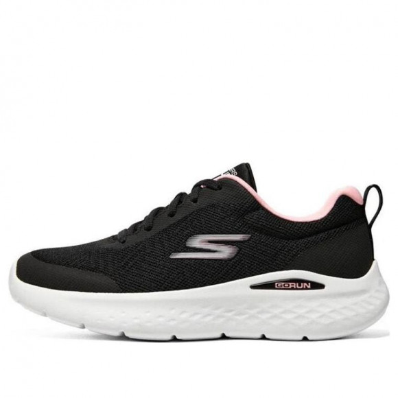 (WMNS) Skechers GO RUN Lite 'Black White Pink' - 129425-BKPK