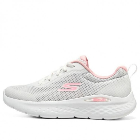 (WMNS) Skechers Go Run Lite Go Run Lite 'Grey Pink' - 129426-WPK