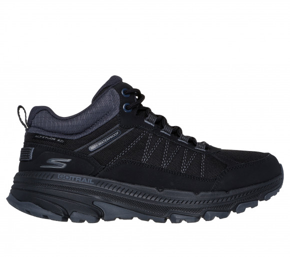 Skechers Waterproof: GO RUN Trail Altitude 2.0 Shoes in Schwarz/Grau - 129531