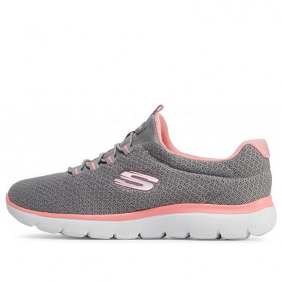 (WMNS) Skechers Summits 'Grey Pink' - 12980-GYPK