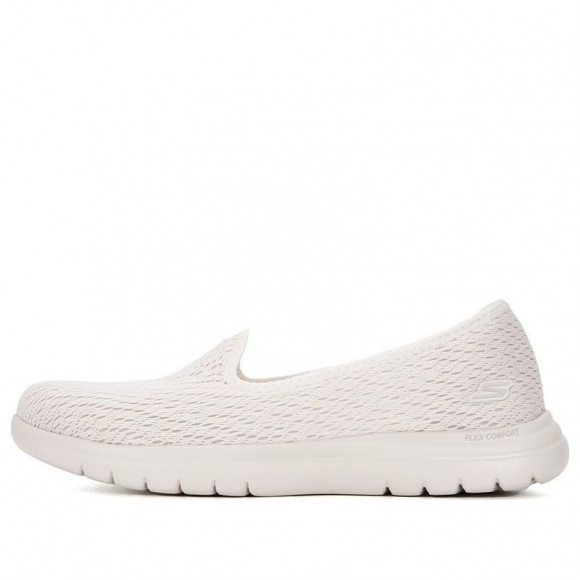 (WMNS) Skechers ON THE GO Flex 'White' - 136505-NAT