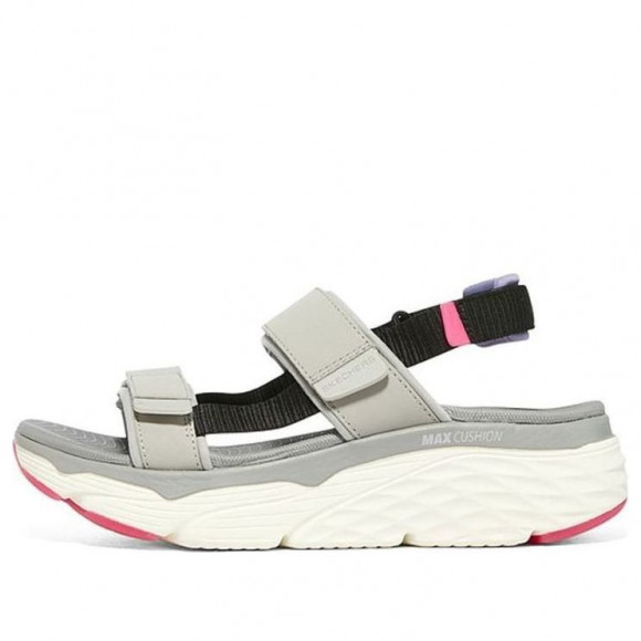 (WMNS) Skechers Max Cushioning 'Grey White Black Pink' - 140421-GMLT