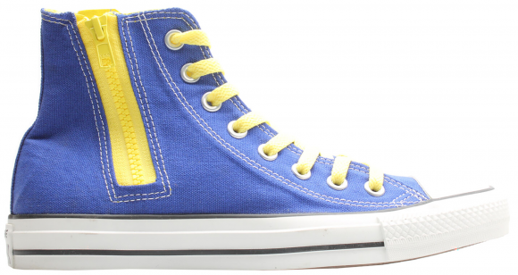 blue and yellow converse all stars