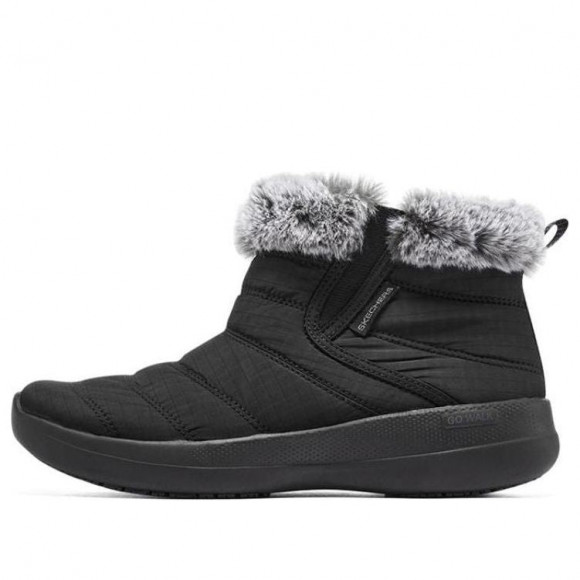 (WMNS) Skechers Go Walk Stability Boot 'Black White' - 144661-BBK