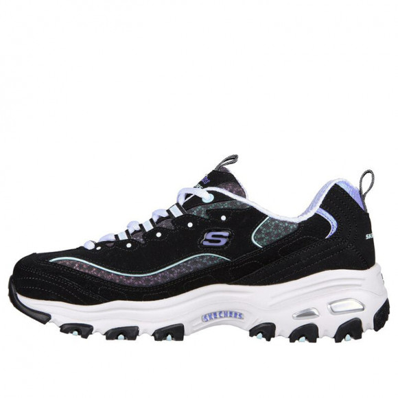 (WMNS) Skechers D'LITES Glowing Path 'Black' - 149268-BKMT