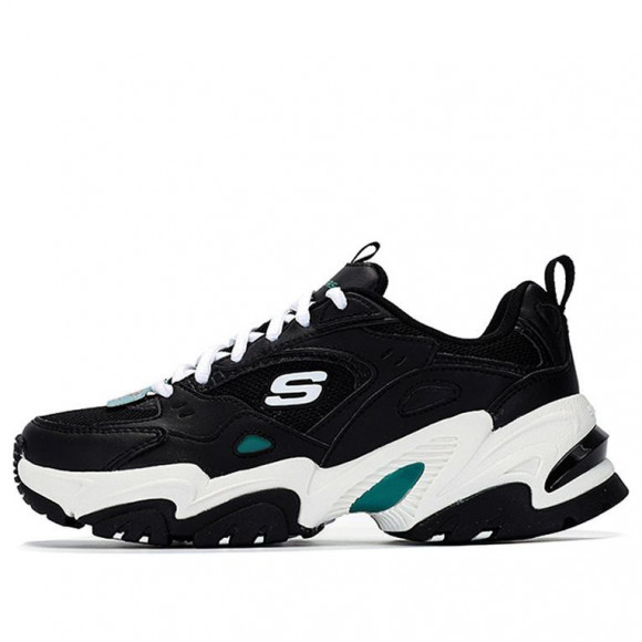 (WMNS) Skechers Stamina V2 'Black Teal' - 149510-BKGR