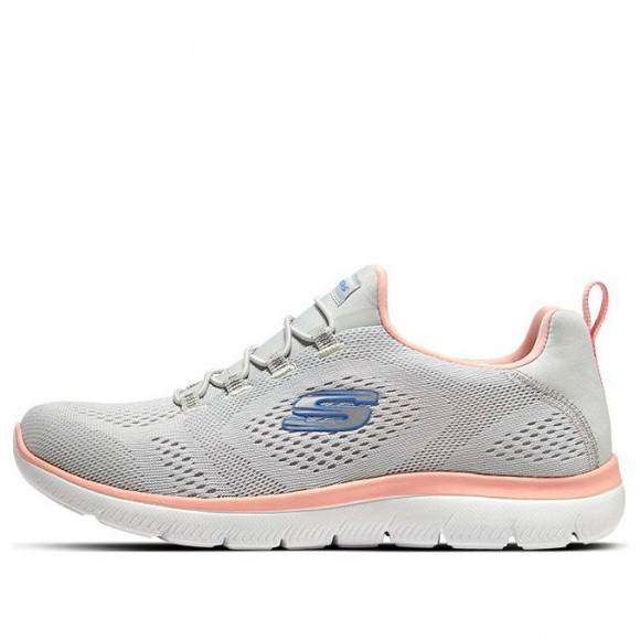 (WMNS) Skechers Summits Perfect Views 'Grey Orange' - 149523-GYCL