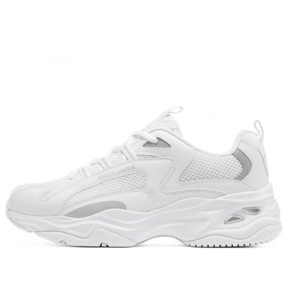 (WMNS) Skechers D'lites 4.0 'White Silver' - 149562-WSL