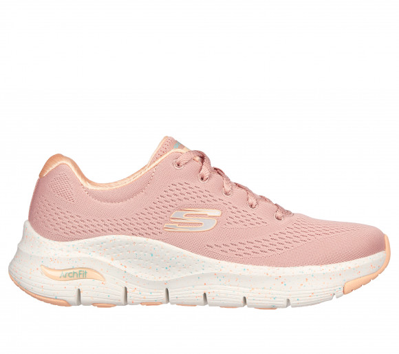 Skechers Women's Arch Fit - Freckle Me Sneaker in Pink