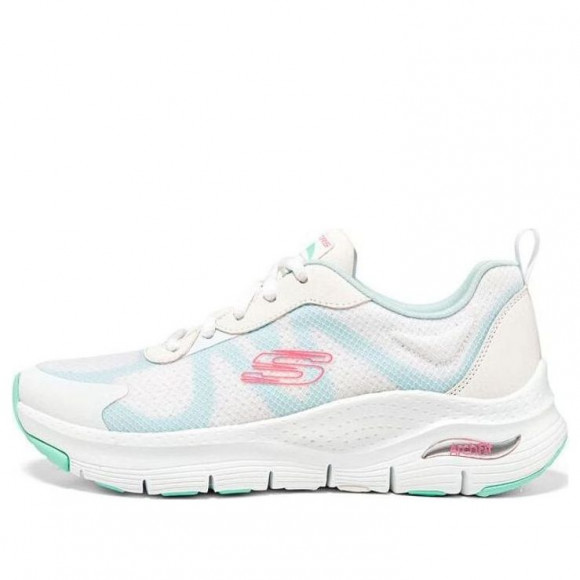 (WMNS) Skechers Arch Fit 'White Multicolor' - 149567-WMLT