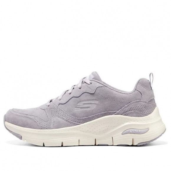 (WMNS) Skechers Arch Fit 'Grey' - 149729-LAV