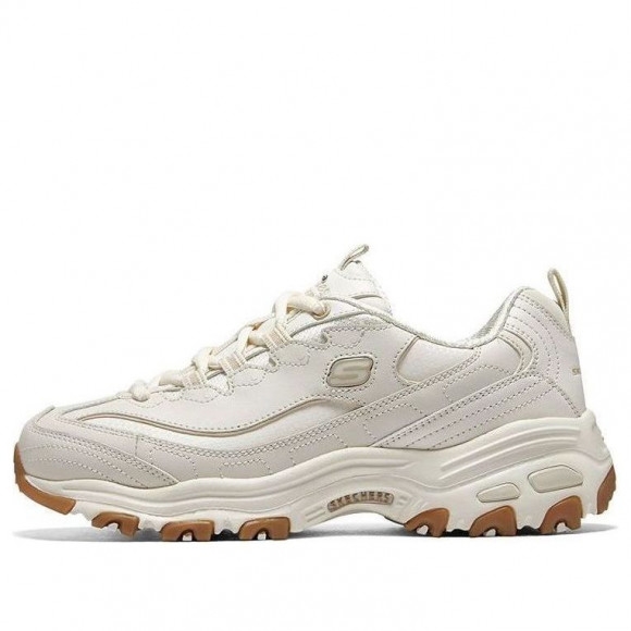 (WMNS) Skechers D'Lites Good Neutral 'Beige' - 149807-OFWT