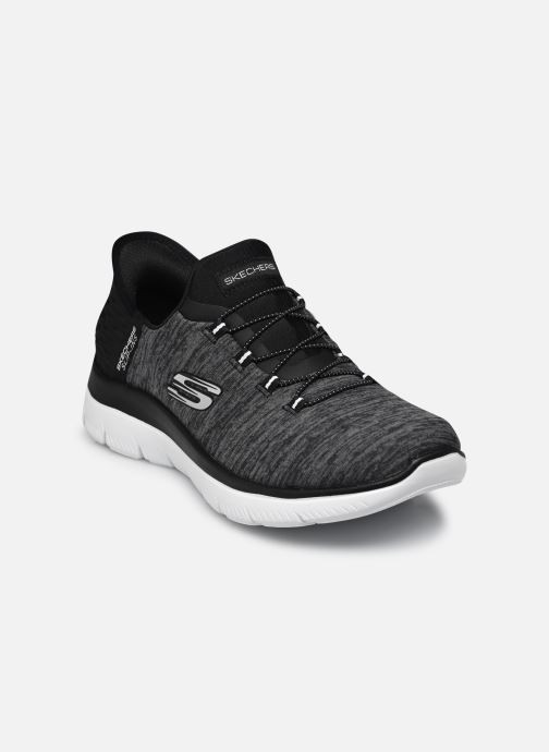Chaussures de sport Skechers Brown SLIP INS - SUMMITS - DAZZLING HAZE pour  Femme - 149937/BKW