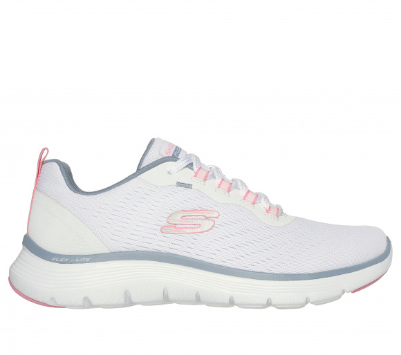 Skechers Flex Appeal 5.0 en Blanco/Rosa/Azul - 150201