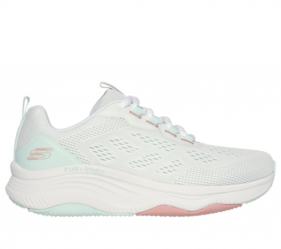 Skechers Women's Relaxed Fit: D'Lux Fitness - Fresh Feel Sneaker in Mint