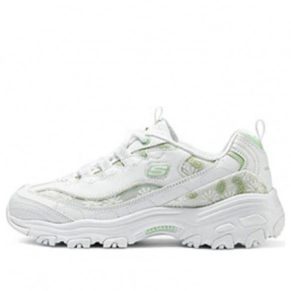 (WMNS) Skechers Women Sport D'Lites 1.0 'White Green' - 150234-WGR