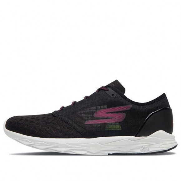 (WMNS) Skechers Go Meb Speed 5 'Black' - 15215-BKHP