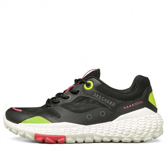 (WMNS) Skechers Monster 'Black Green' - 155376-BKMT