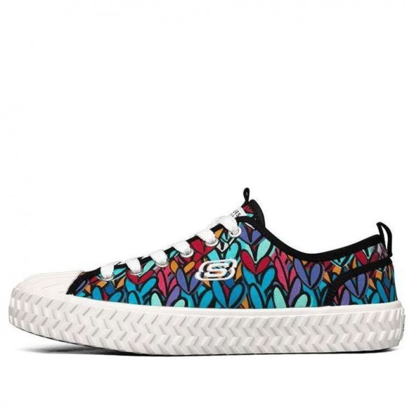 (WMNS) Skechers Street Trax 'Black Blue Red' - 155510-BKMT