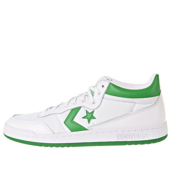 haz Arancel Subir Converse Fastbreak 83 Mid White Green Skate Shoes 156973C