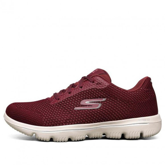 (WMNS) Skechers Go Walk Evolution Ultra 'Wine Red' - 15778-BURG