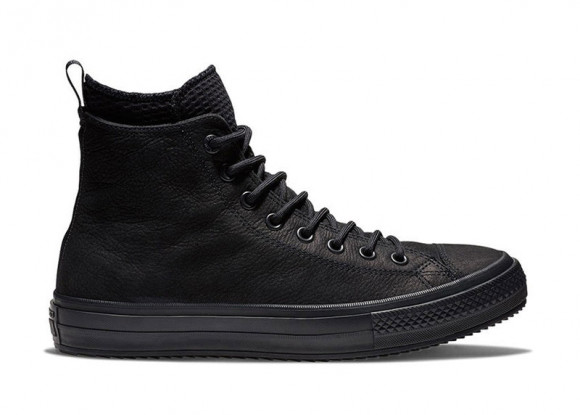 Converse Chuck Taylor All Star Waterproof Hi 'Triple Black'  Black/Black/Black Canvas Shoes/Sneakers 162409C -