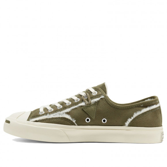 converse faux fur lined leather jack purcell