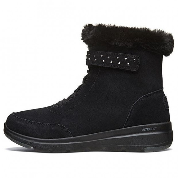 (WMNS) Skechers Snow Boots 'Black' - 16670-BBK