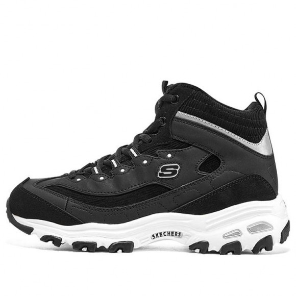 (WMNS) Skechers D'LITES 'Black' - 167570-BKW