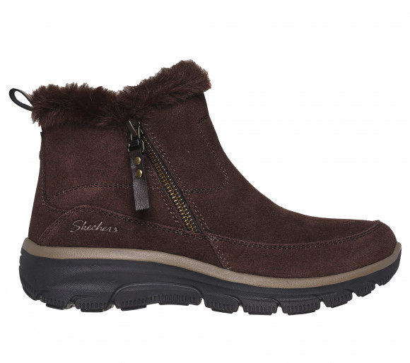 Skechers hot sale chocolate boots