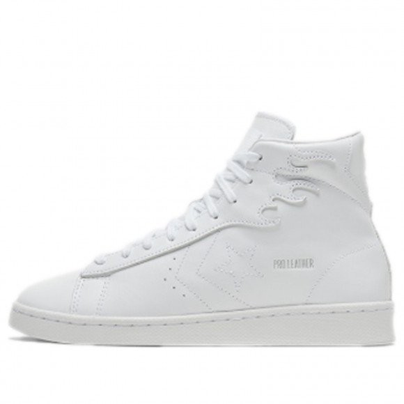 Converse pro outlet leather mid white