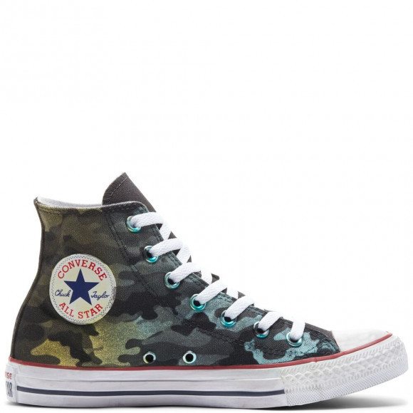 Converse camo sales high