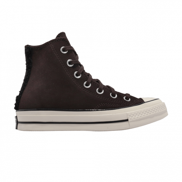 converse marron basse à lacets High 'Velvet Brown' - 172498C