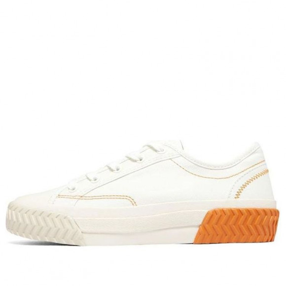 (WMNS) Skechers Street Trax Hi 'white orange' - 177041-WHT