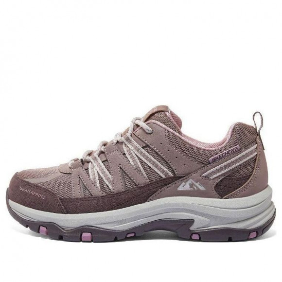 (WMNS) Skechers Casual Trego Sneakers 'Brown Pink' - 180003-MVE