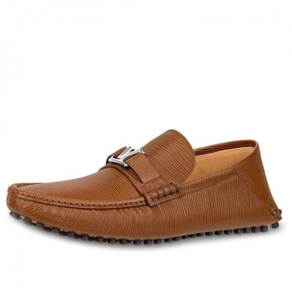 LOUIS VUITTON Hockenheim Moccasin Shoes 'Brown' - 1A4TV8