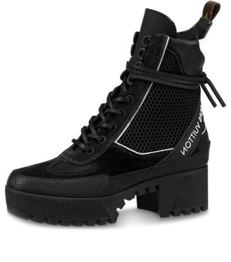 LOUIS VUITTON (WMNS) Frontrow Calfskin Rubber Sneakers White/Brown Fashion  Skate Shoes 1A4VSU