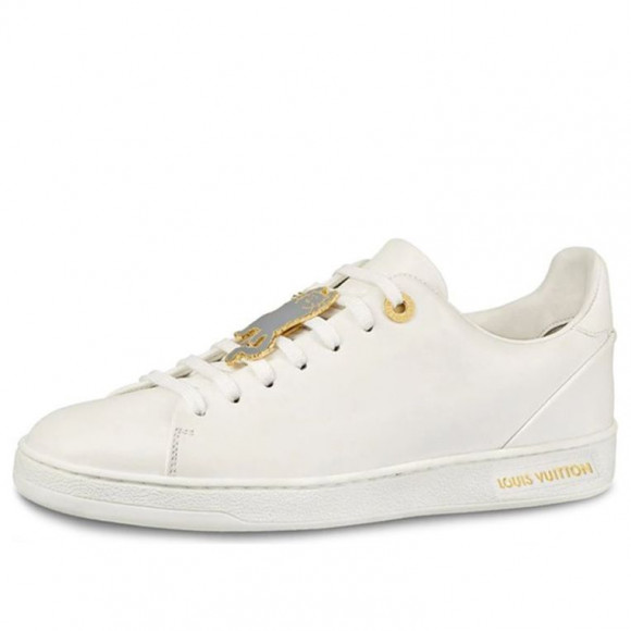Pre-owned Louis Vuitton Aftergame Cloth Trainers In Gold