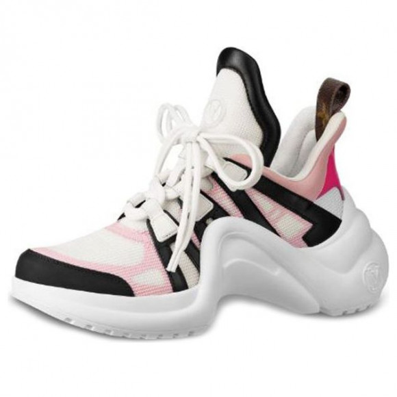 WMNS) LOUIS VUITTON LV Frontrow Sports Shoes Pink/White 1A5798 - KICKS CREW