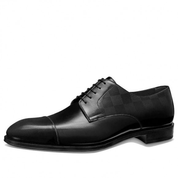 LOUIS VUITTON Minister Derby Shoes 'Black' - 1A5V0Z