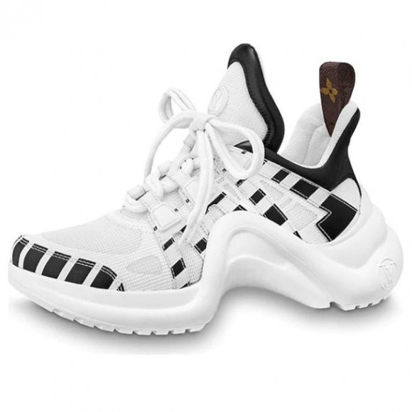 Louis Vuitton Lv Archlight Sports Shoes Pink in White