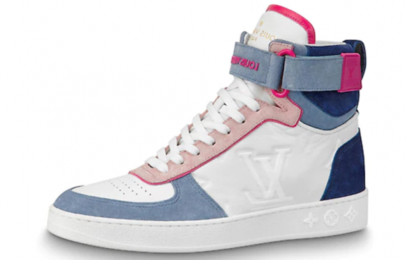 WMNS) LOUIS VUITTON LV Stellar High-Top Sports Shoes Pink 1A7RQS - KICKS  CREW