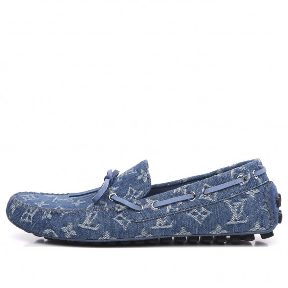 LOUIS VUITTON Arizona Loafers 'Denim Monogram' - 1A80HM