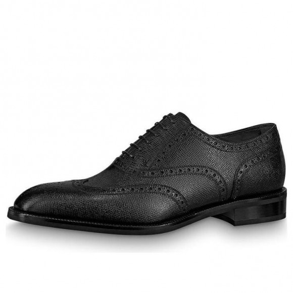 LOUIS VUITTON Graduate Richelieu Shoes 'Black' - 1A8IZI