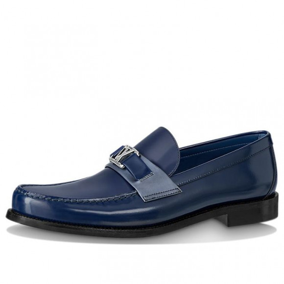 LOUIS VUITTON Major Loafers 'Navy' - 1A8VBC