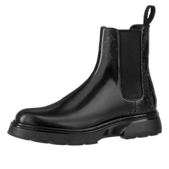 LOUIS VUITTON LV Bold Chelsea Boots 'Black' - 1A9FE1